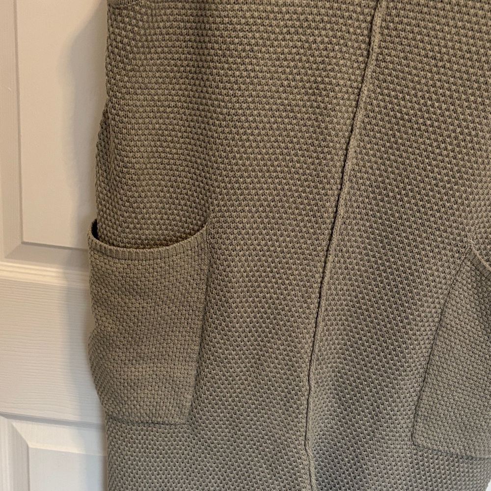 Free people beach Khaki Hailee Knitted Jumpsuit w77 - Picture 3 of 4
